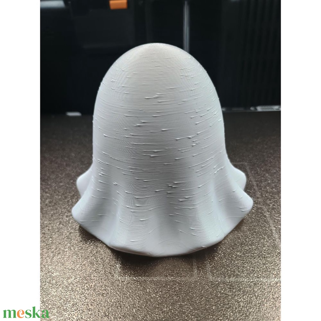 Szellem Hu � vicces szellem figura mozgatható szemekkel, 3D nyomtatott Halloween dekoráció - otthon & életmód - dekoráció - halloween - halloweeni figurák - Meska.hu