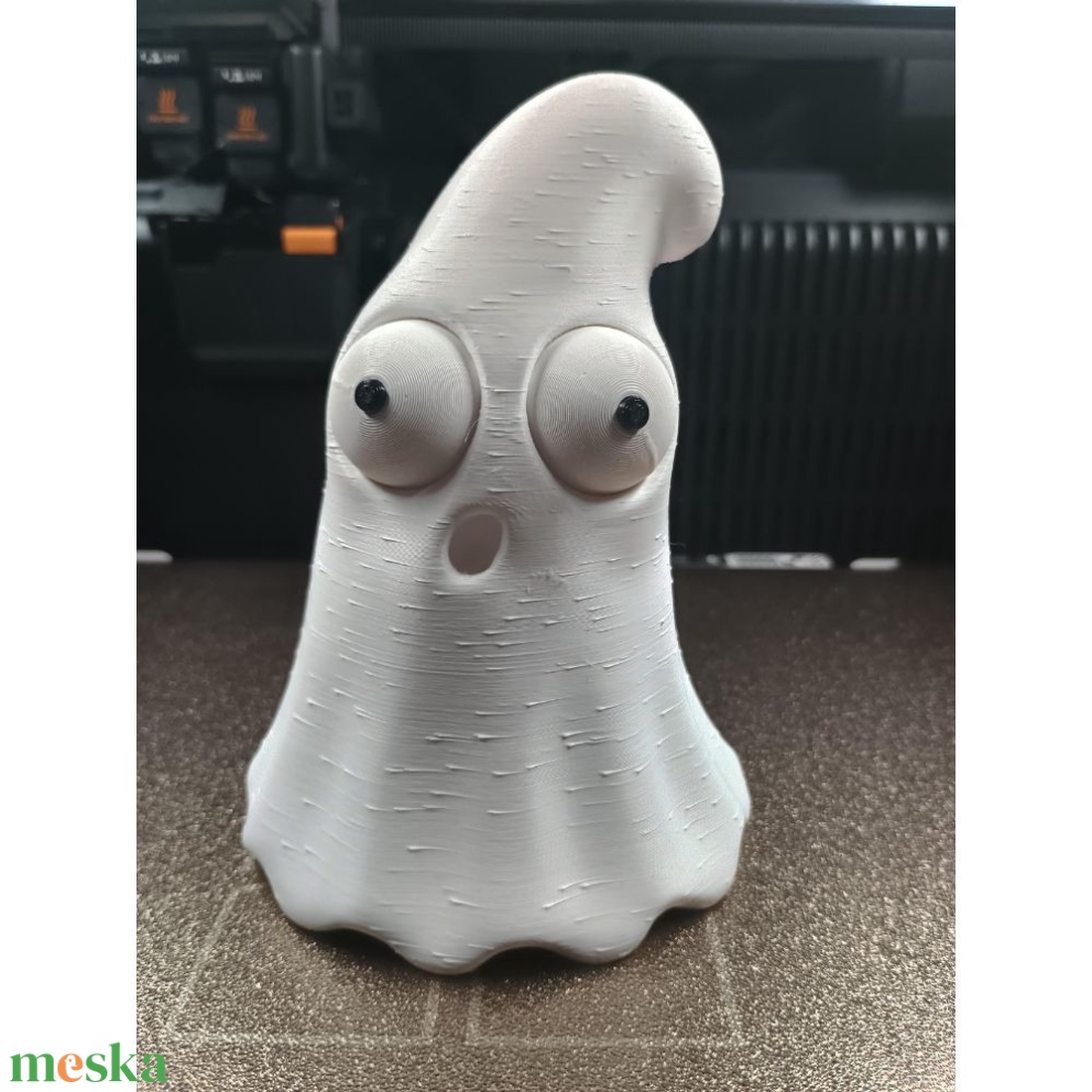 Szellem Hó � halloweeni szellem figura mozgatható szemekkel - otthon & életmód - dekoráció - halloween - halloweeni figurák - Meska.hu
