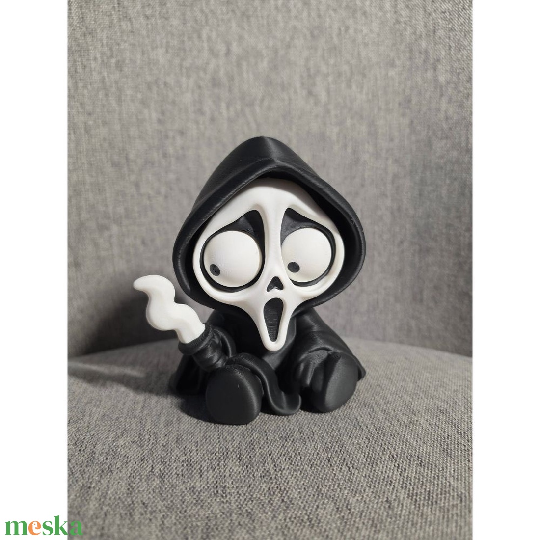 Sanyi - Sikoly figura mozgatható szemekkel - otthon & életmód - dekoráció - halloween - halloweeni figurák - Meska.hu