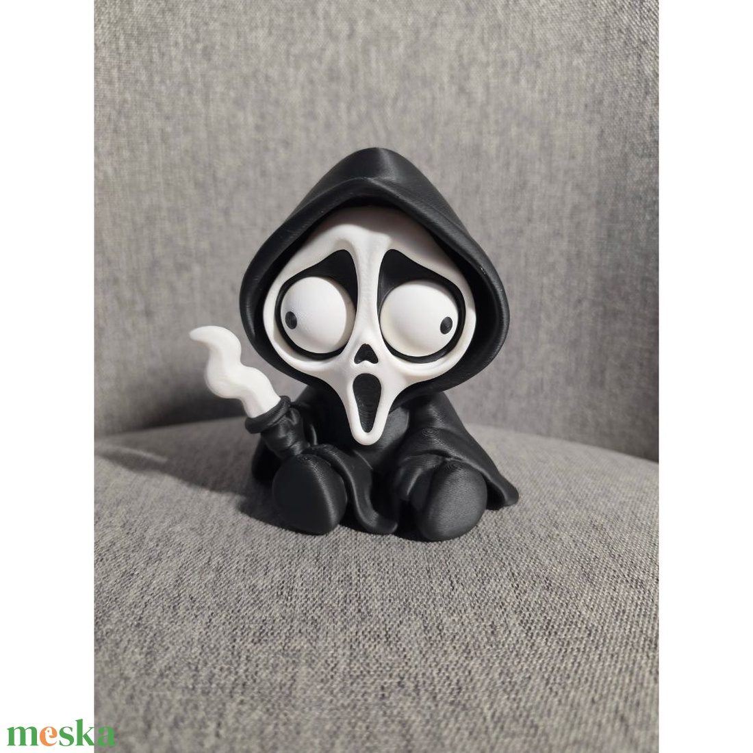 Sanyi - Sikoly figura mozgatható szemekkel - otthon & életmód - dekoráció - halloween - halloweeni figurák - Meska.hu