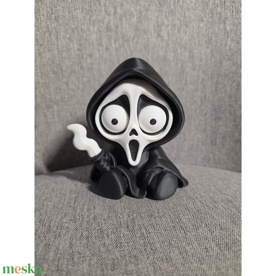 Sanyi - Sikoly figura mozgatható szemekkel - otthon & életmód - dekoráció - halloween - halloweeni figurák - Meska.hu