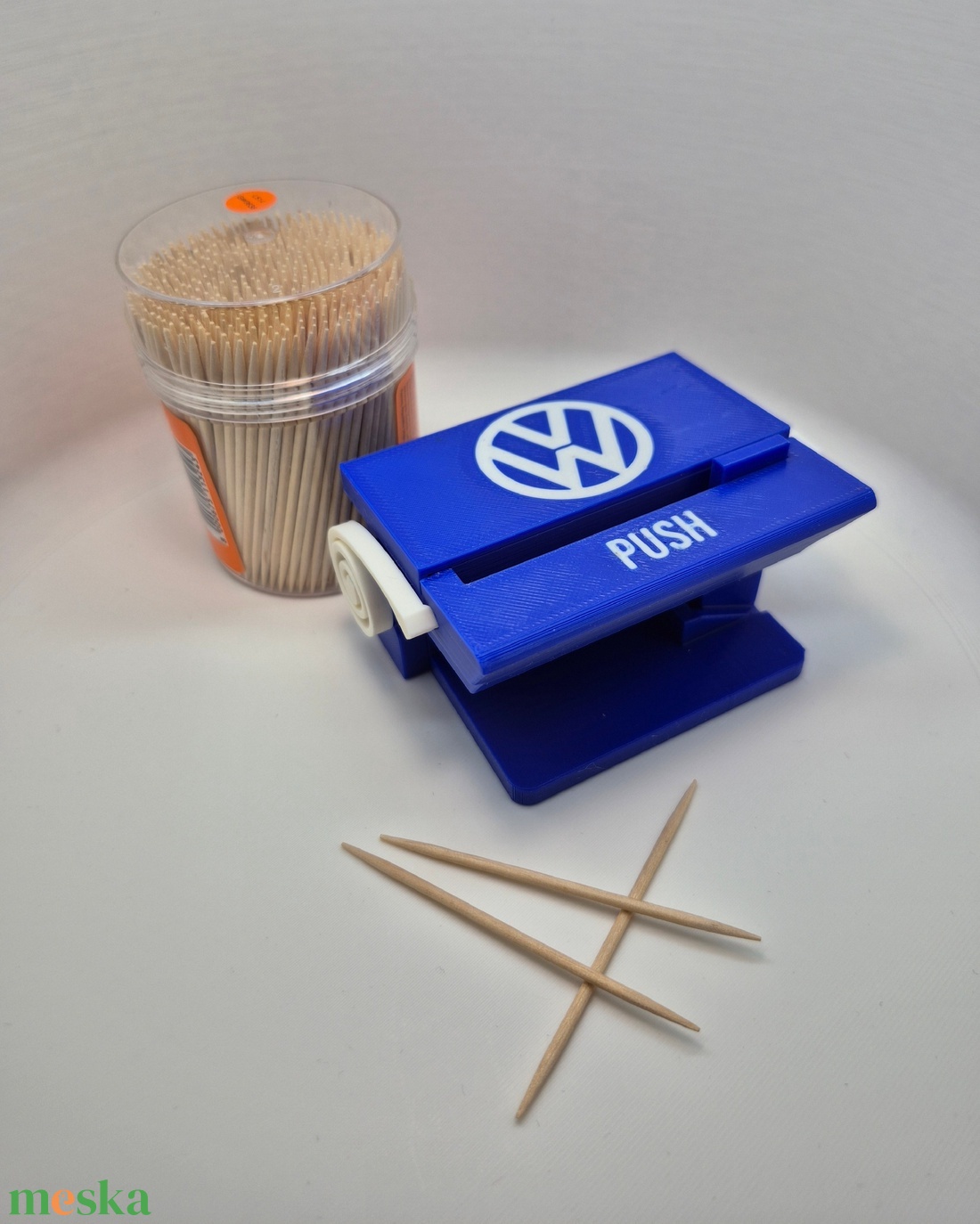 Fogpiszkáló adagoló � Volkswagen stílusban - otthon & életmód - konyhafelszerelés, tálalás - konyhai tárolás - fűszertartó - Meska.hu