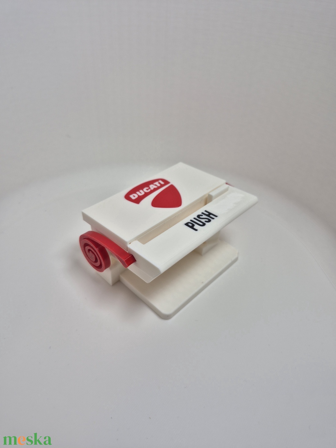 Fogpiszkáló adagoló � Ducati stílusban - otthon & életmód - konyhafelszerelés, tálalás - konyhai tárolás - fűszertartó - Meska.hu