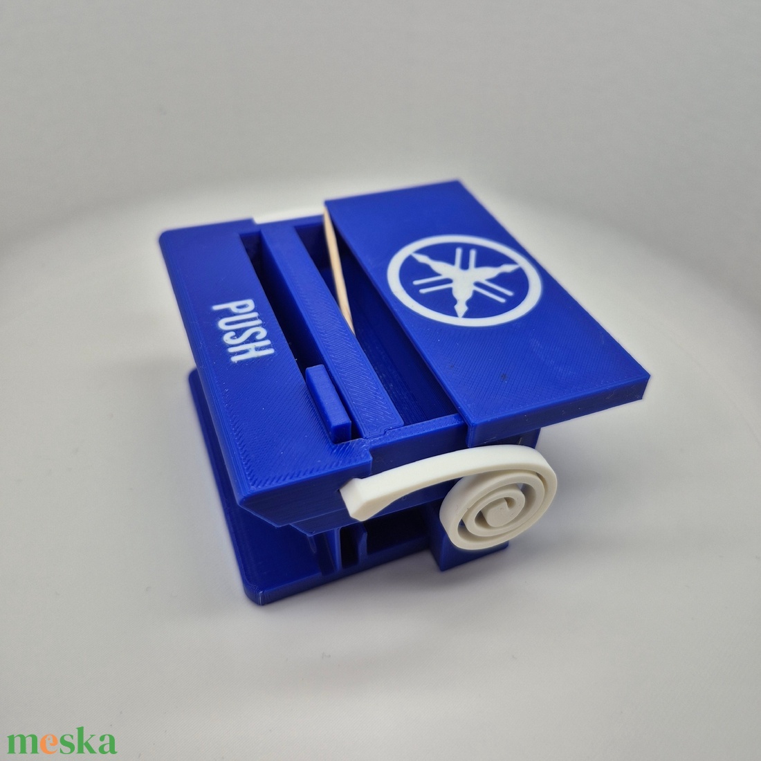 Fogpiszkáló adagoló � Yamaha stílusban - otthon & életmód - konyhafelszerelés, tálalás - konyhai tárolás - fűszertartó - Meska.hu