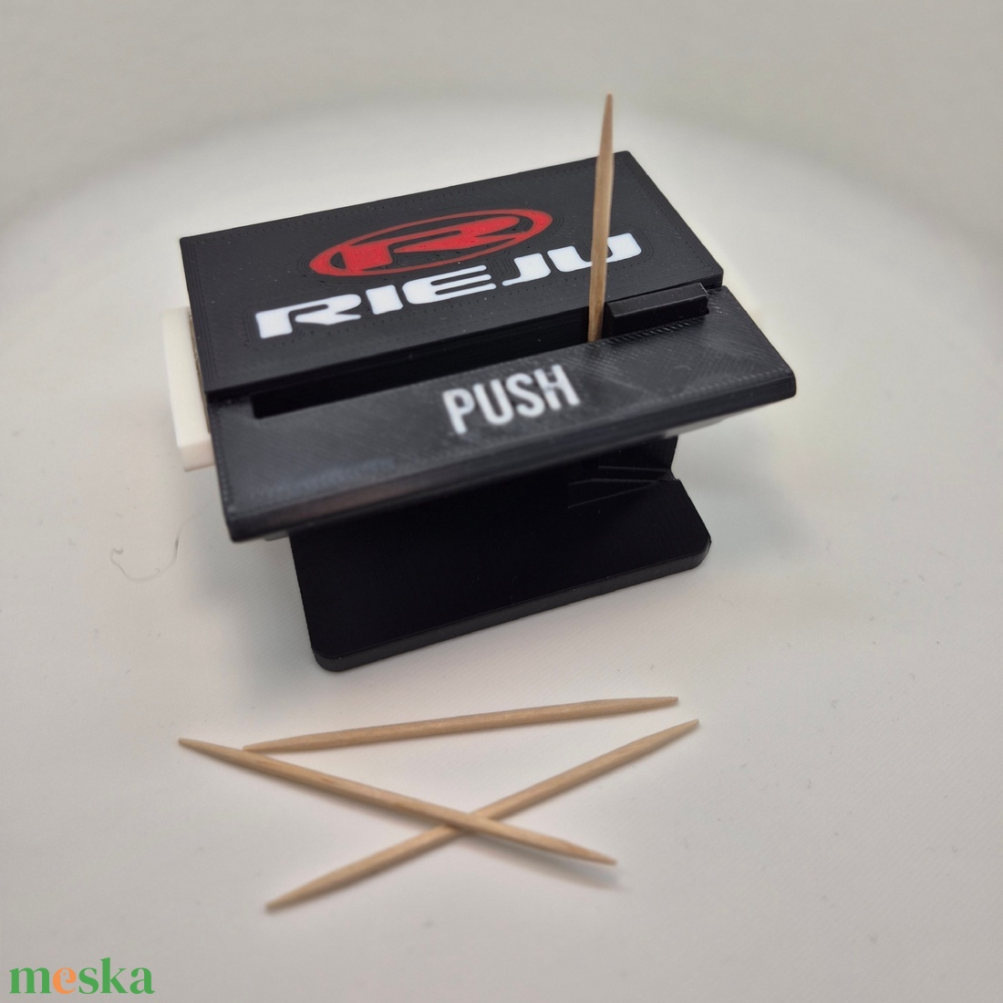 Fogpiszkáló adagoló � Rieju stílusban - otthon & életmód - konyhafelszerelés, tálalás - konyhai tárolás - fűszertartó - Meska.hu