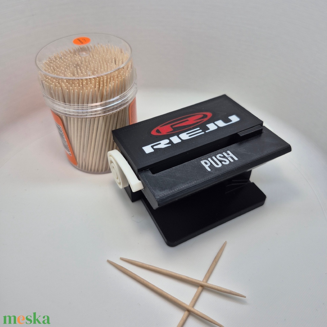 Fogpiszkáló adagoló � Rieju stílusban - otthon & életmód - konyhafelszerelés, tálalás - konyhai tárolás - fűszertartó - Meska.hu