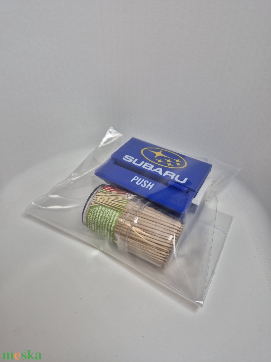 Fogpiszkáló adagoló � Subaru stílusban - otthon & életmód - konyhafelszerelés, tálalás - konyhai tárolás - fűszertartó - Meska.hu