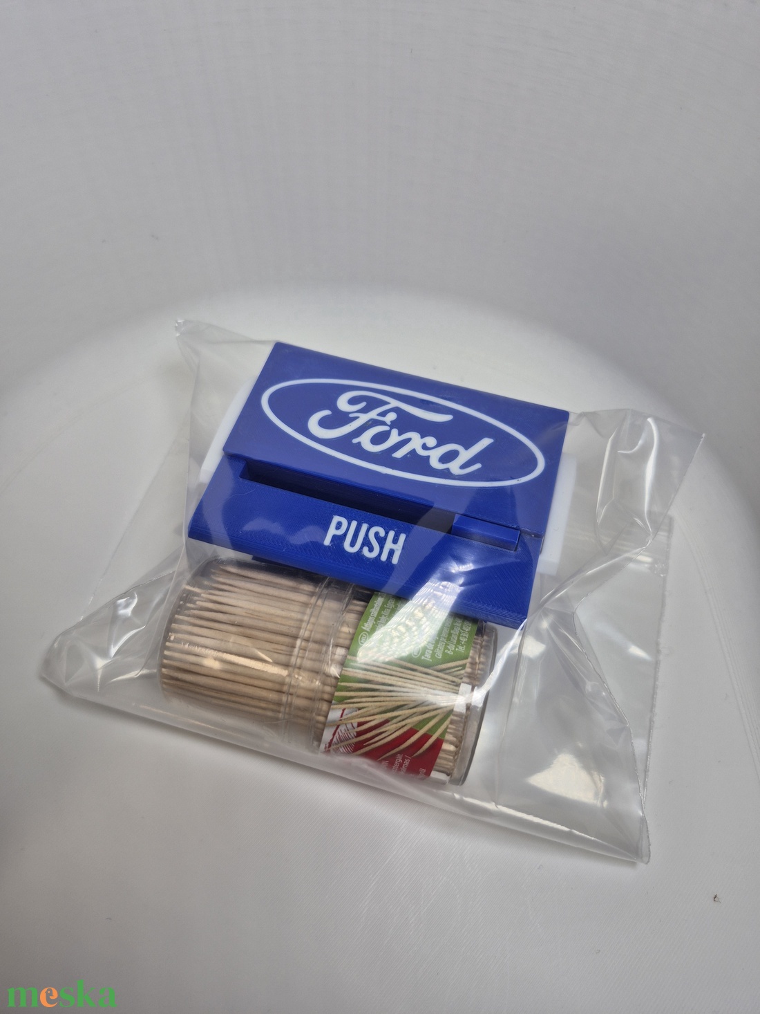 Fogpiszkáló adagoló � Ford stílusban - otthon & életmód - konyhafelszerelés, tálalás - konyhai tárolás - fűszertartó - Meska.hu