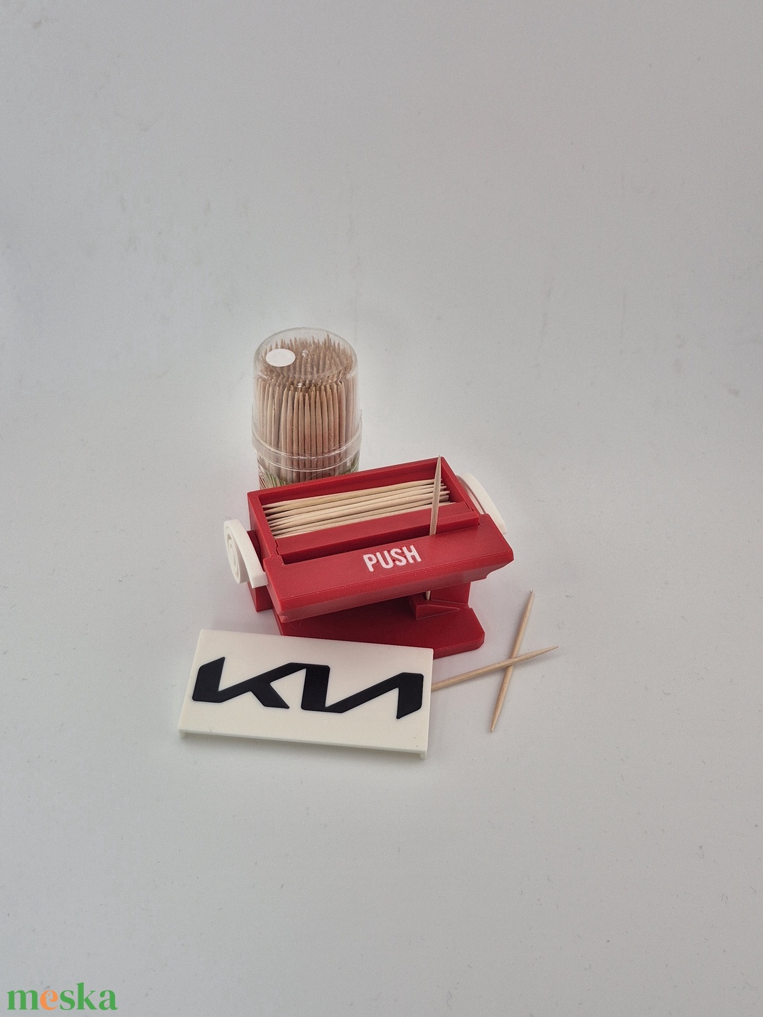 Fogpiszkáló adagoló � Subaru stílusban - otthon & életmód - konyhafelszerelés, tálalás - konyhai tárolás - fűszertartó - Meska.hu