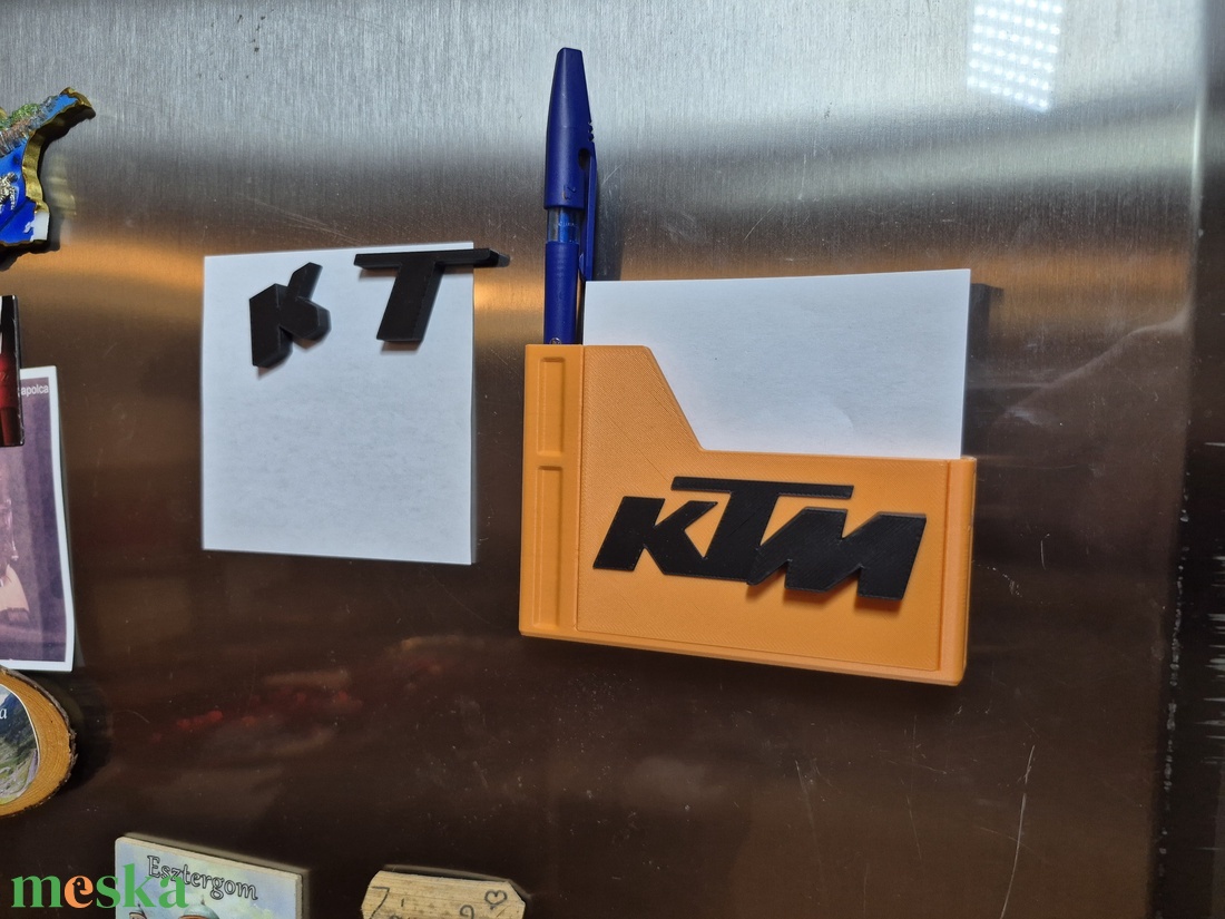 KTM stílusú hűtőmágnes szett - otthon & életmód - konyhafelszerelés, tálalás - konyhai dekoráció - hűtőmágnes - Meska.hu