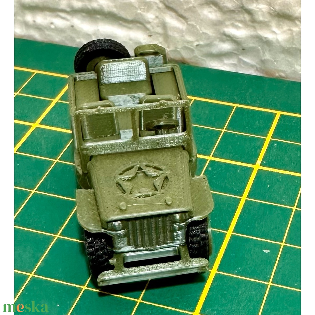 Jeep Willys 1941 1:64 - művészet - makett, modell - Meska.hu