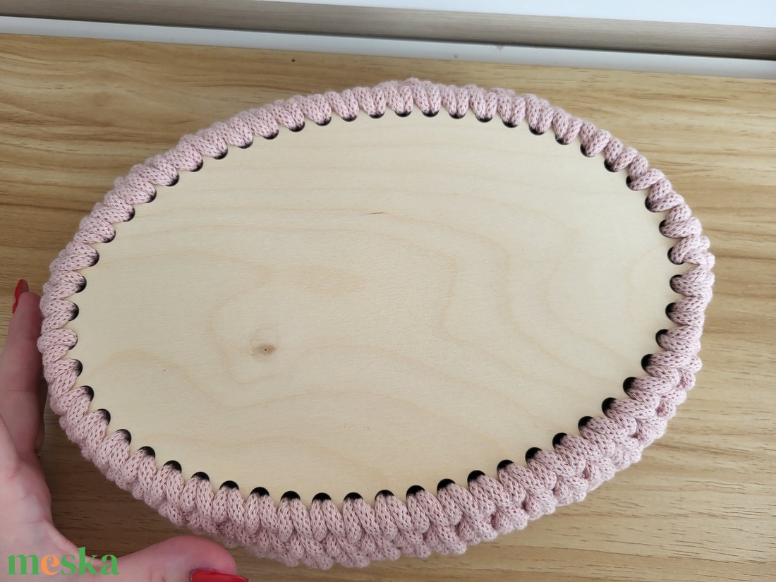 Ovális kosár - otthon & életmód - tárolás & rendszerezés - újságtartó - Meska.hu