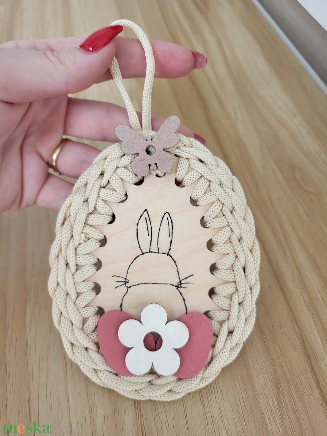 Húsvéti dekoráció - ünnepi díszek, dekorációk - húsvéti díszek és dekorációk - húsvéti abrosz, terítő - Meska.hu