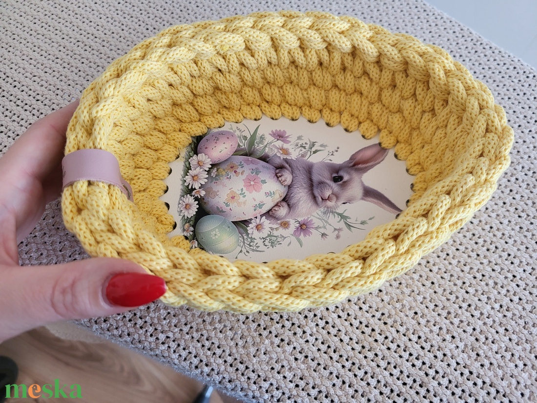 Húsveti kosár csomag - ünnepi díszek, dekorációk - húsvéti díszek és dekorációk - húsvéti ajándékátadó - Meska.hu