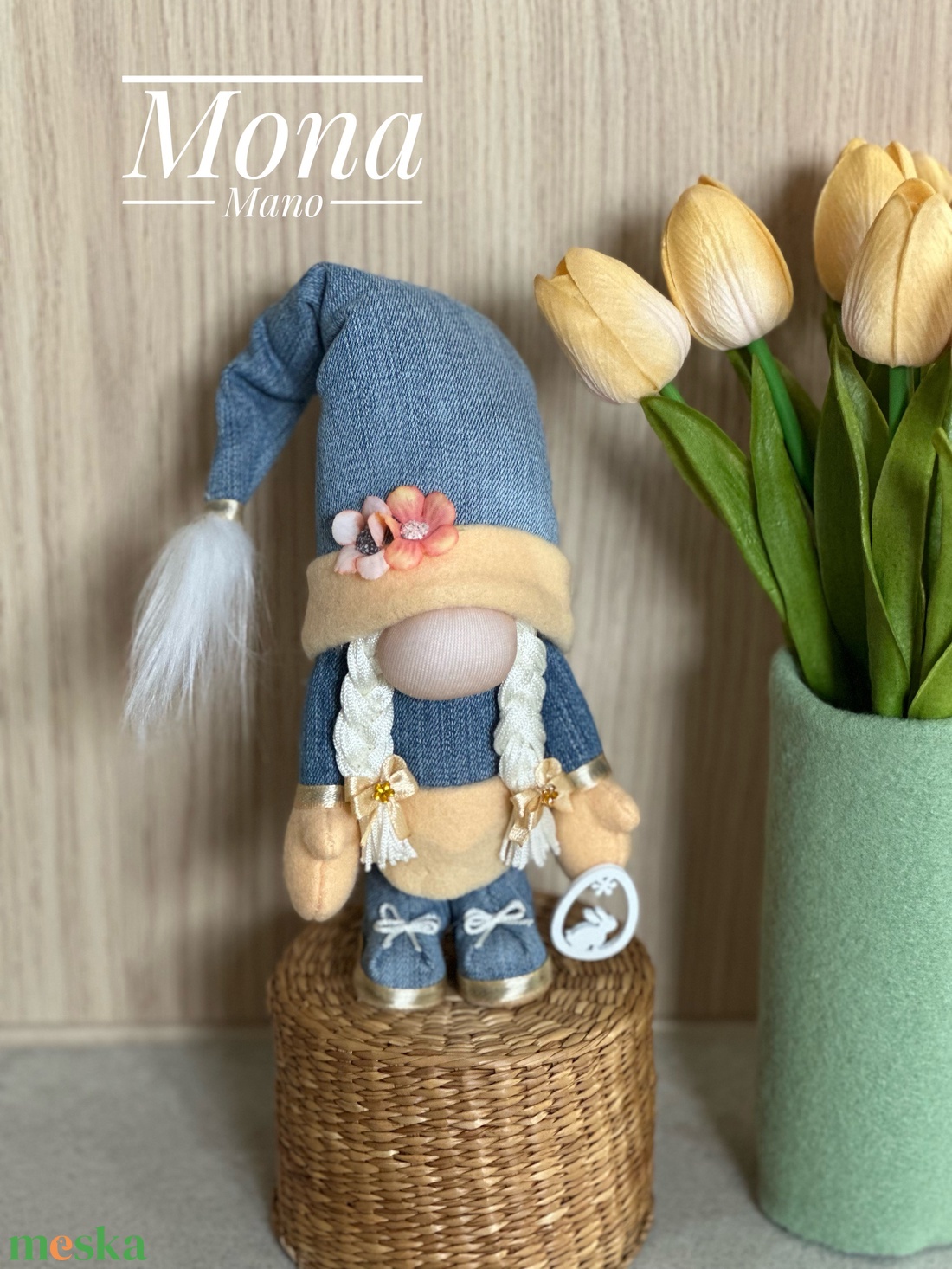 Tavaszi ( farmer-barackszín)álló manó - otthon & életmód - dekoráció - manók - Meska.hu Tavaszi ( farmer-barackszín)álló manó - otthon & életmód - dekoráció - manók - Meska.hu