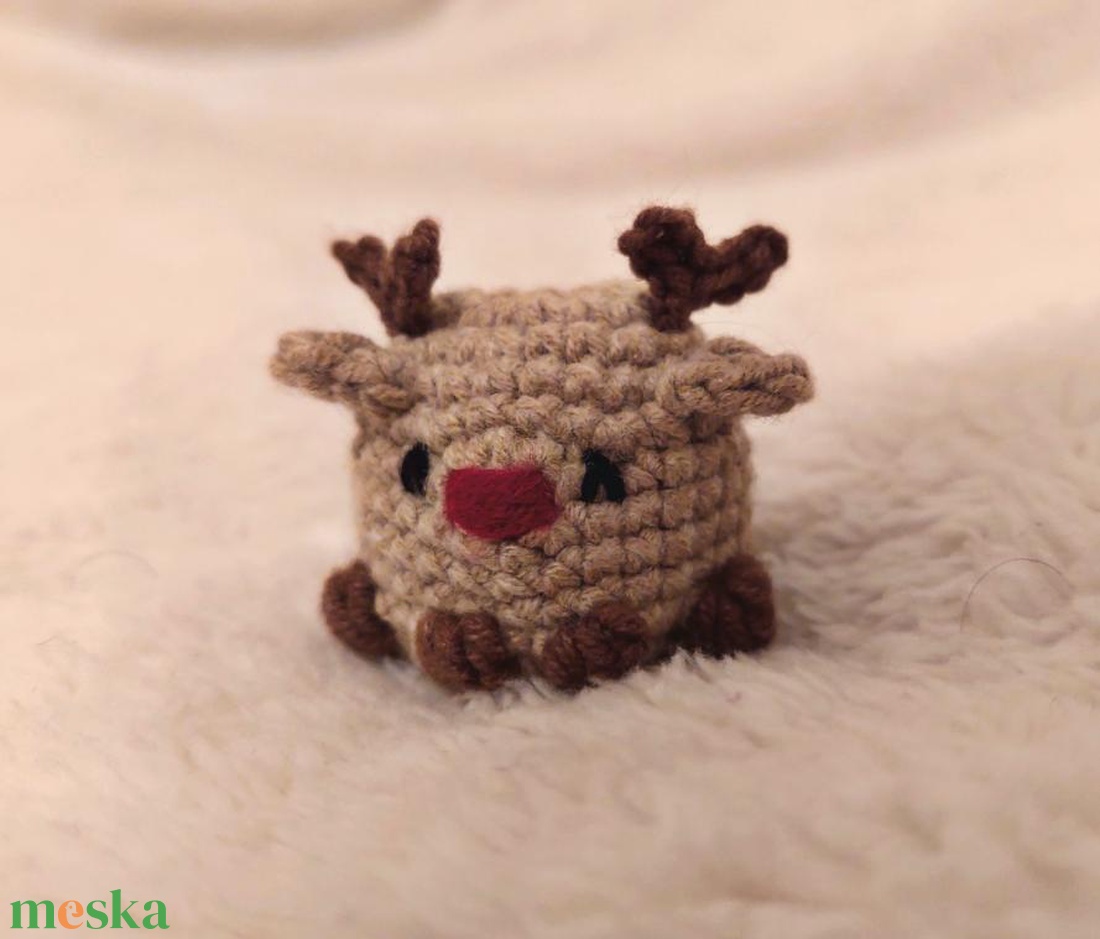 Rénszarvas amigurumi - karácsony - karácsonyi lakásdekoráció - karácsonyi manók, figurák - Meska.hu Rénszarvas amigurumi - karácsony - karácsonyi lakásdekoráció - karácsonyi manók, figurák - Meska.hu