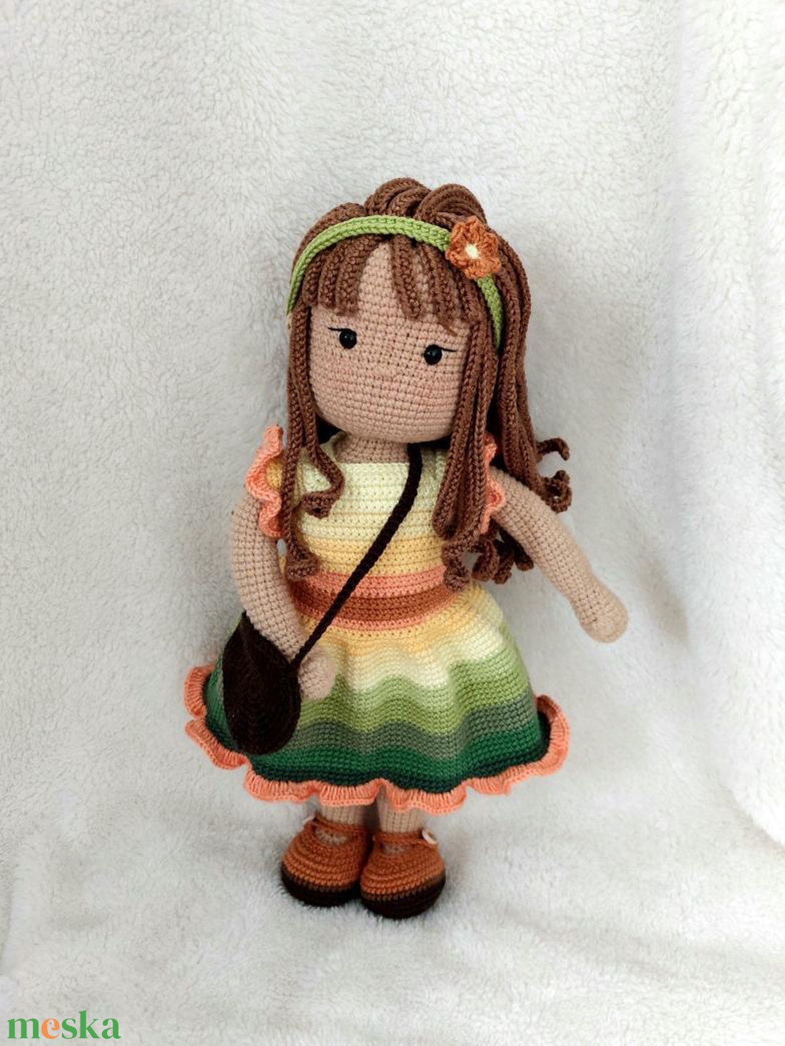 Öltöztethető baba amigurumi - játék & sport - baba & babaház - baba - Meska.hu