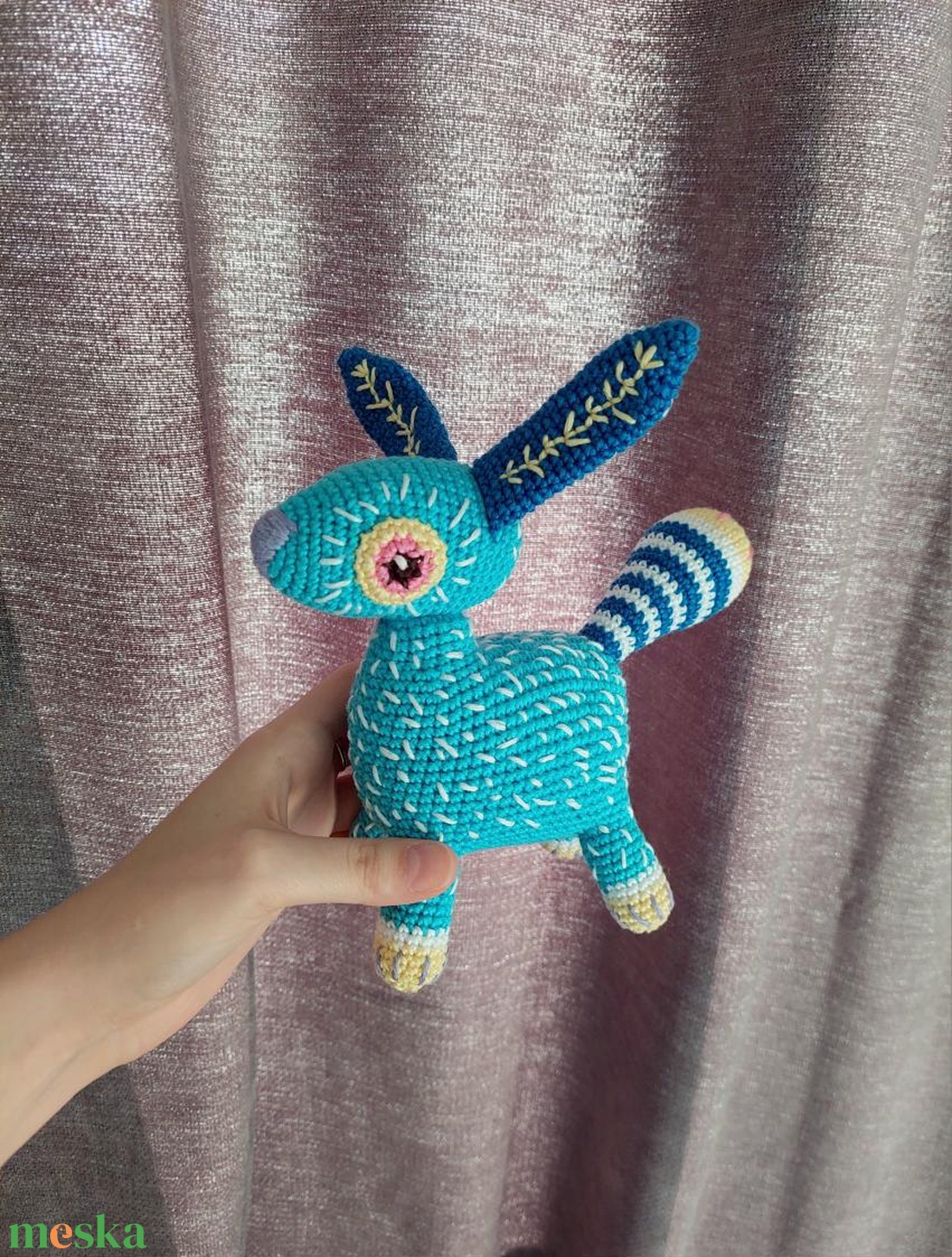 Alebrije amigurumi - játék & sport - plüssállat & játékfigura - szörnyike - Meska.hu