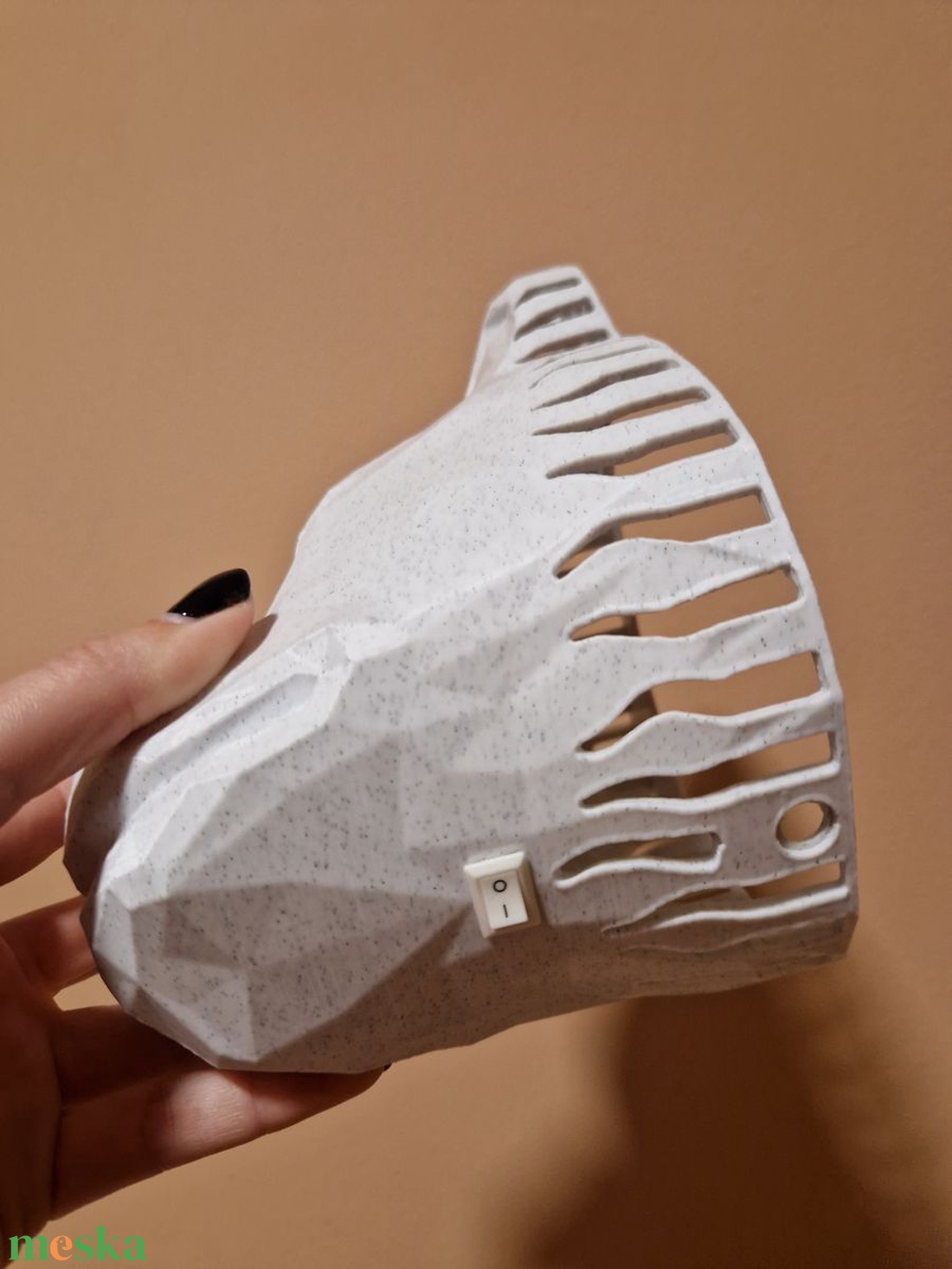 3D oroszlán fali lámpa  - otthon & életmód - lámpa - fali & mennyezeti lámpa - Meska.hu