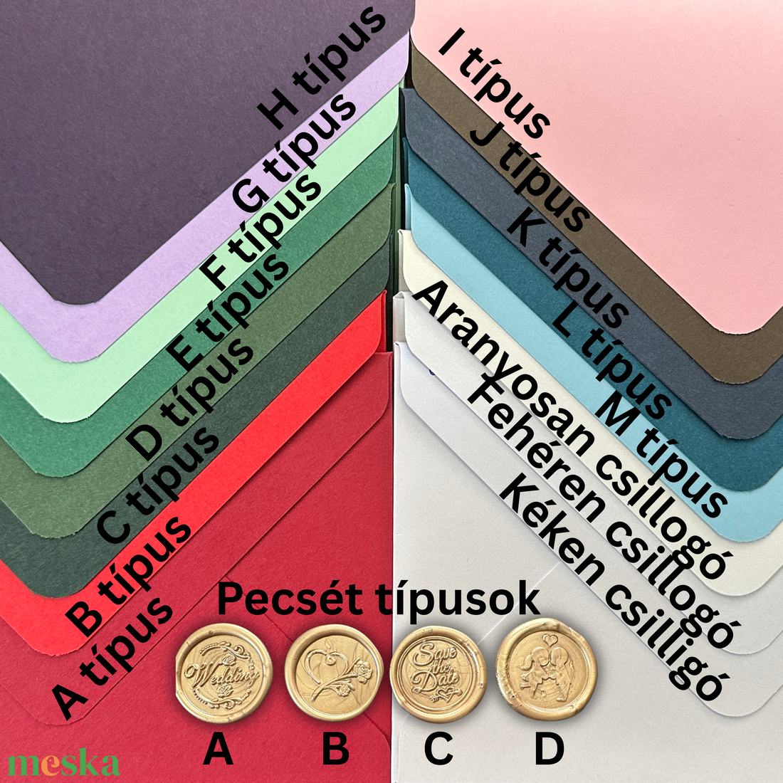 Narancs virágos nyári esküvői meghívó barátságos stílusban - esküvő - meghívó & kártya - meghívó - Meska.hu