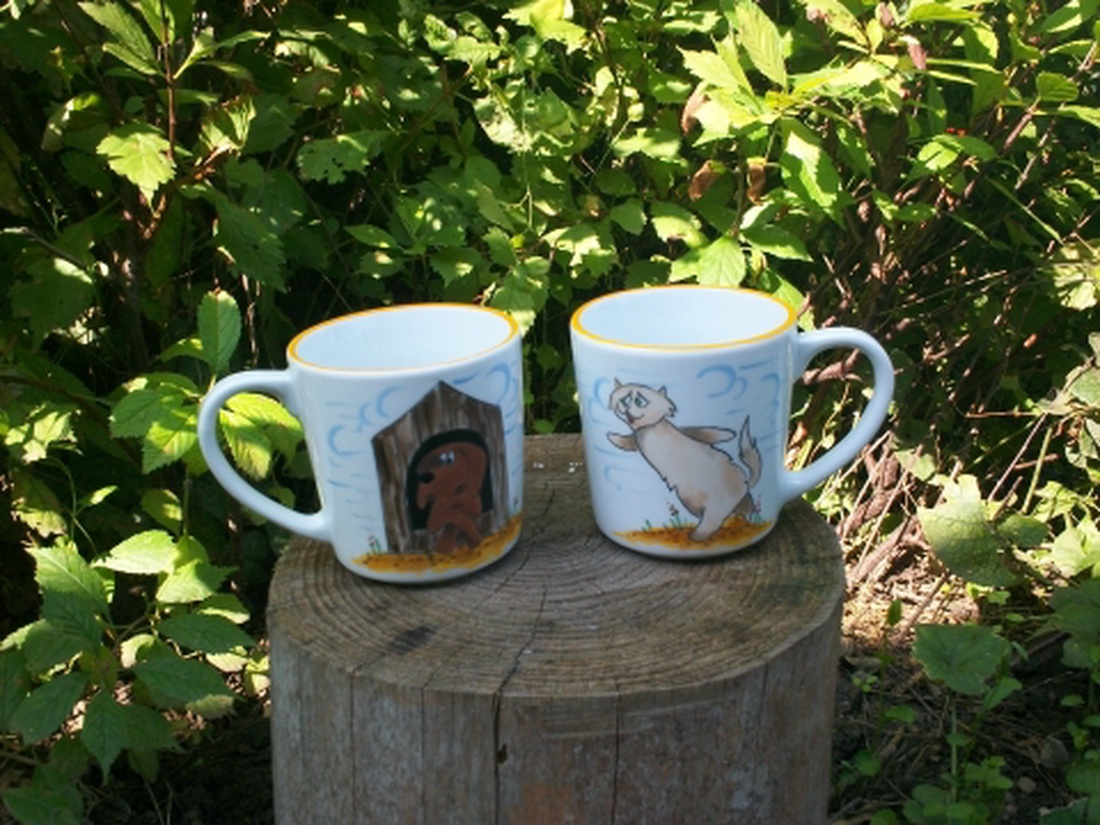 Frakk és Szerénke -  - Meska.hu