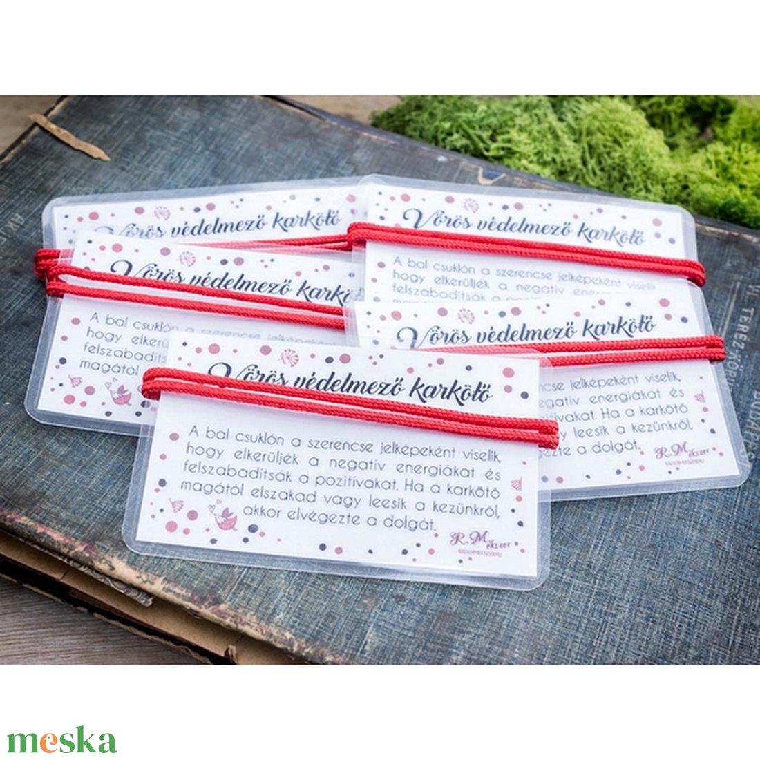 Kabbala védelmező vörös paracord karkötő kártyával 5 dbos csomag - ékszer - karkötő - fonott karkötő - Meska.hu Kabbala védelmező vörös paracord karkötő kártyával 5 dbos csomag - ékszer - karkötő - fonott karkötő - Meska.hu