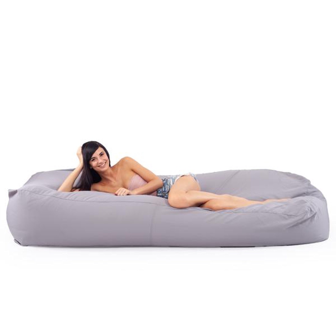 Szürke Komfort Babzsák Ágy -  - Meska.hu