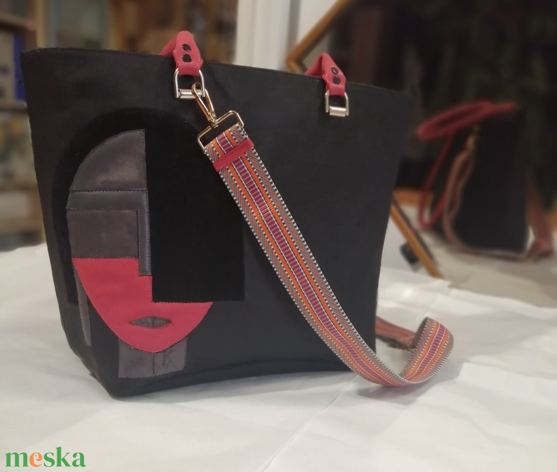 Női táska  Amazon  - táska & tok - kézitáska & válltáska - nagy pakolós táska - Meska.hu