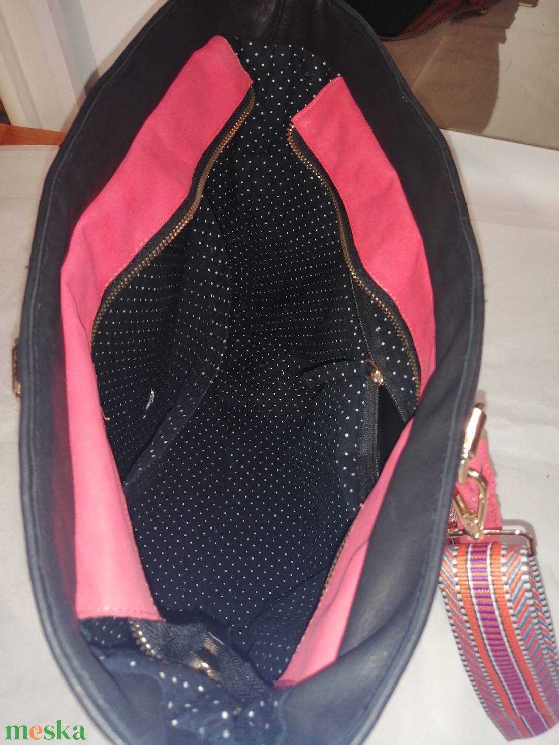 Női táska  Amazon  - táska & tok - kézitáska & válltáska - nagy pakolós táska - Meska.hu