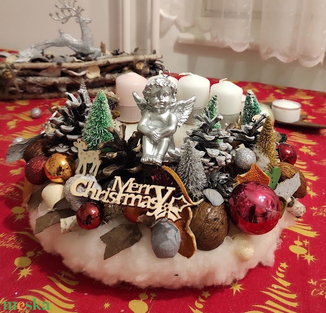 Adventi koszorú - karácsony - adventi díszek - adventi koszorú - Meska.hu Adventi koszorú - karácsony - adventi díszek - adventi koszorú - Meska.hu
