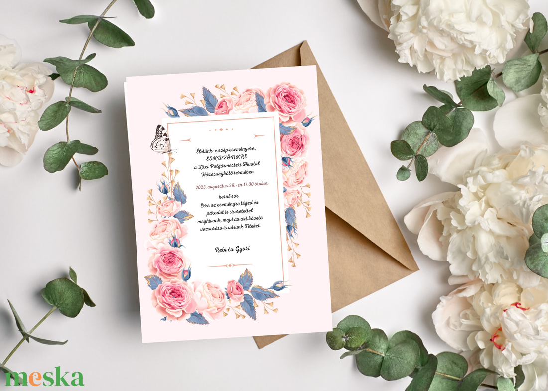 Rosegold esküvői meghívó, többféle grafikával - esküvő - meghívó & kártya - meghívó - Meska.hu Rosegold esküvői meghívó, többféle grafikával - esküvő - meghívó & kártya - meghívó - Meska.hu