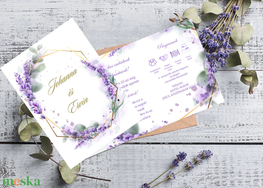Levendulás esküvői meghívó,többféle grafikával és kivitelben /Lavender/ - esküvő - meghívó & kártya - meghívó - Meska.hu Levendulás esküvői meghívó,többféle grafikával és kivitelben /Lavender/ - esküvő - meghívó & kártya - meghívó - Meska.hu