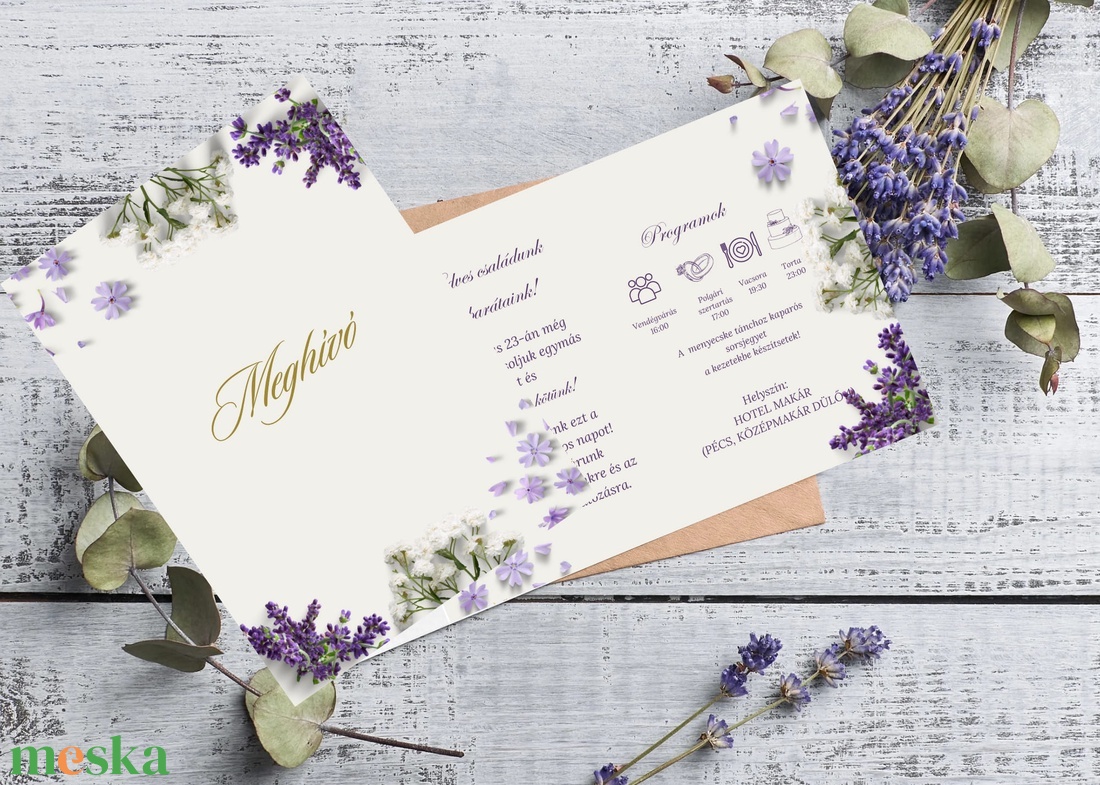 Levendulás esküvői meghívó,többféle grafikával és kivitelben /Lavender/ - esküvő - meghívó & kártya - meghívó - Meska.hu Levendulás esküvői meghívó,többféle grafikával és kivitelben /Lavender/ - esküvő - meghívó & kártya - meghívó - Meska.hu