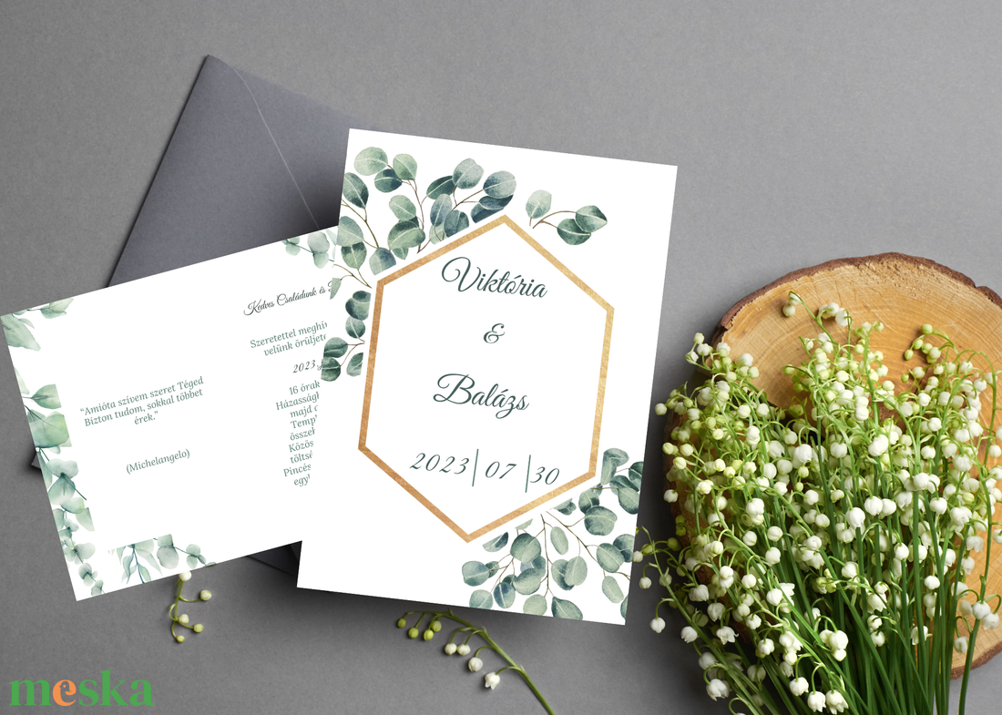 Kék , zöld leveles; eukaliptusz/greenery esküvői meghívó,többféle grafikával és kivitelben - esküvő - meghívó & kártya - meghívó - Meska.hu Kék , zöld leveles; eukaliptusz/greenery esküvői meghívó,többféle grafikával és kivitelben - esküvő - meghívó & kártya - meghívó - Meska.hu