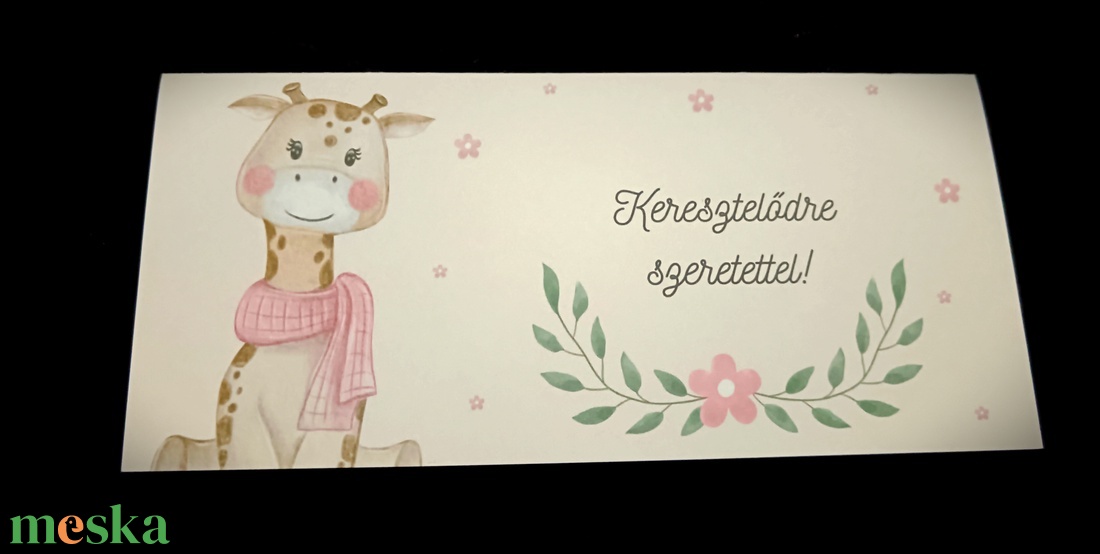 Egyedi pénzátadó zsebes boríték keresztelőre  - otthon & életmód - papír, írószer - ajándékozás kellékei - pénzátadó boríték - Meska.hu