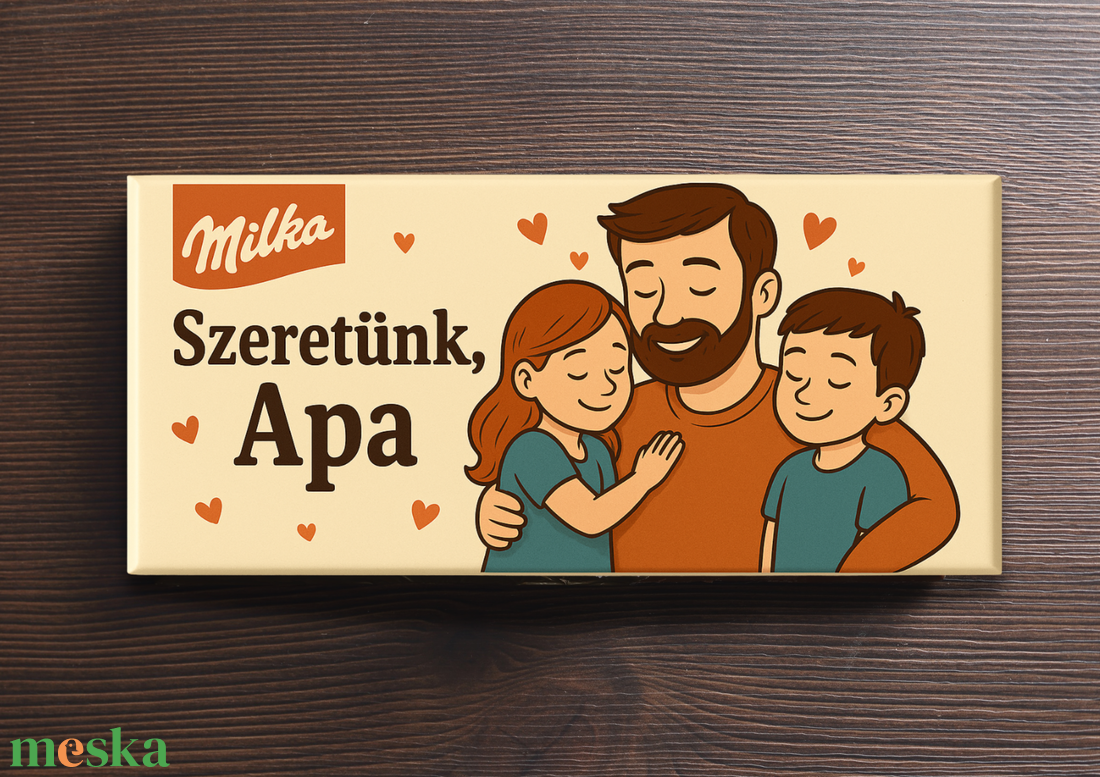 Egyedi csomagolású, személyre szabott Apák napi óriás csokoládé - élelmiszer - gasztro ajándékcsomag - Meska.hu Egyedi csomagolású, személyre szabott Apák napi óriás csokoládé - élelmiszer - gasztro ajándékcsomag - Meska.hu