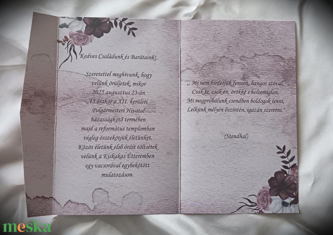 Egyedi burgundi meghívó hajtva, viaszpecséttel (viaszpecsétes meghívó) - esküvő - meghívó & kártya - meghívó - Meska.hu Egyedi burgundi meghívó hajtva, viaszpecséttel (viaszpecsétes meghívó) - esküvő - meghívó & kártya - meghívó - Meska.hu