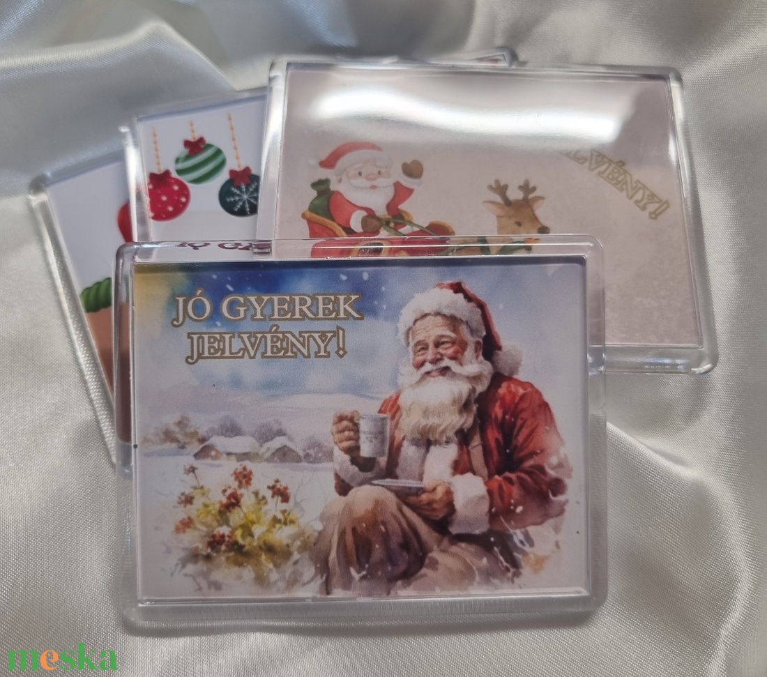 Jó gyerek jelvény,hűtőmágnes  - otthon & életmód - konyhafelszerelés, tálalás - konyhai dekoráció - hűtőmágnes - Meska.hu