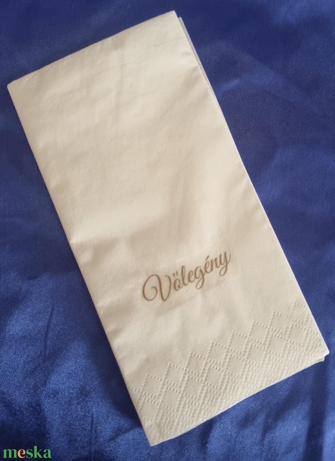 Egyedi , személyre szabható feliratos esküvői szalvéta , ültetőkártya - esküvő - meghívó & kártya - ültetési rend - Meska.hu