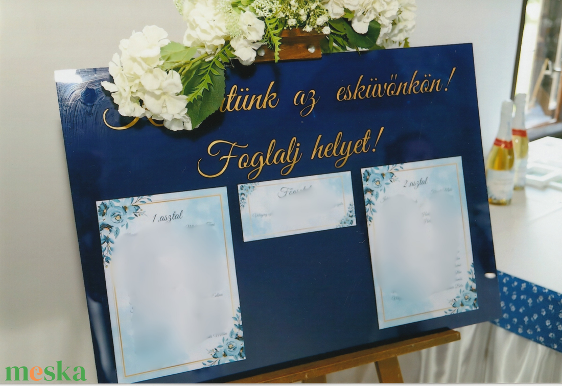 Plexi ültetési rend, üdvözlő vagy dekorációs tábla bármilyen színben  - esküvő - dekoráció - tábla & jelzés - Meska.hu