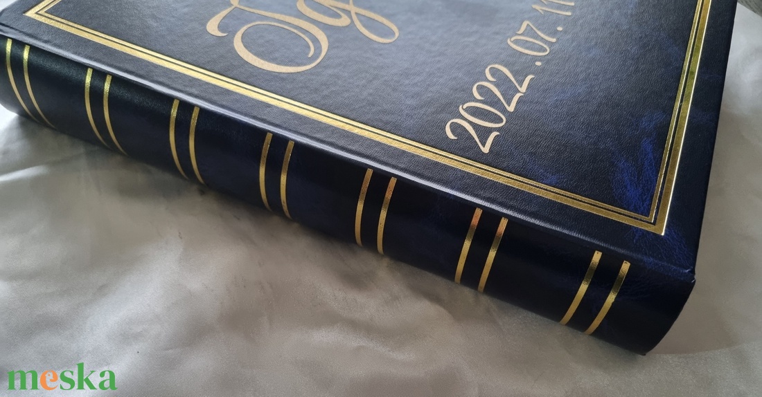 Egyedi esküvői fotóalbum � írható oldalakkal (300 fotó) - esküvő - emlék & ajándék - album & fotóalbum - Meska.hu