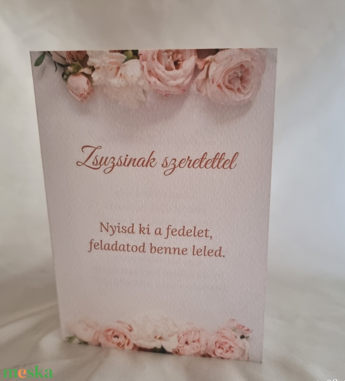 Kaparós tanúfelkérő kártya nyitható kivitelben  - esküvő - meghívó & kártya - tanú felkérő - Meska.hu