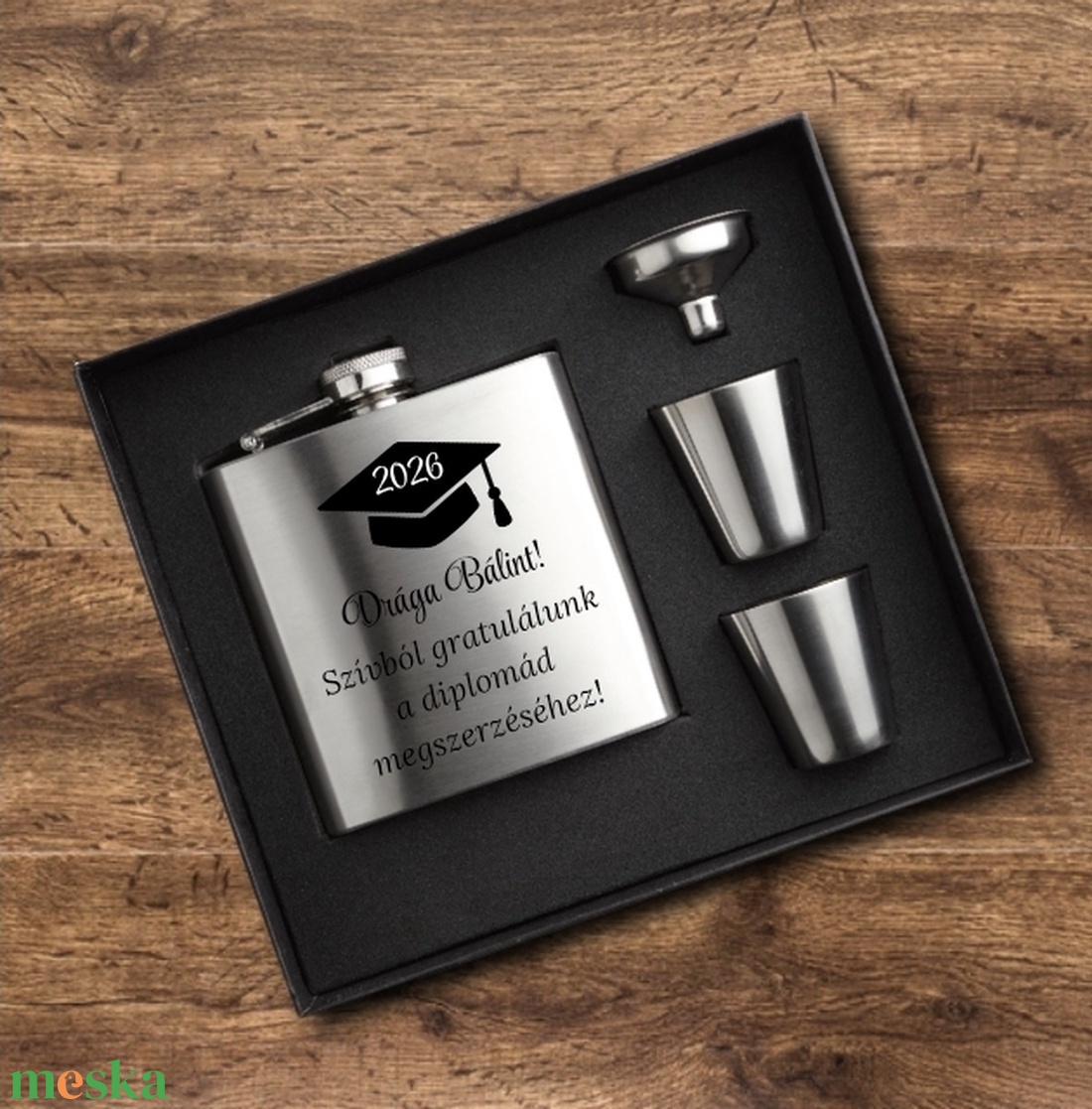 Laposüveg szett , flaska szett diplomaosztó ajándék - esküvő - meghívó & kártya - tanú felkérő - Meska.hu