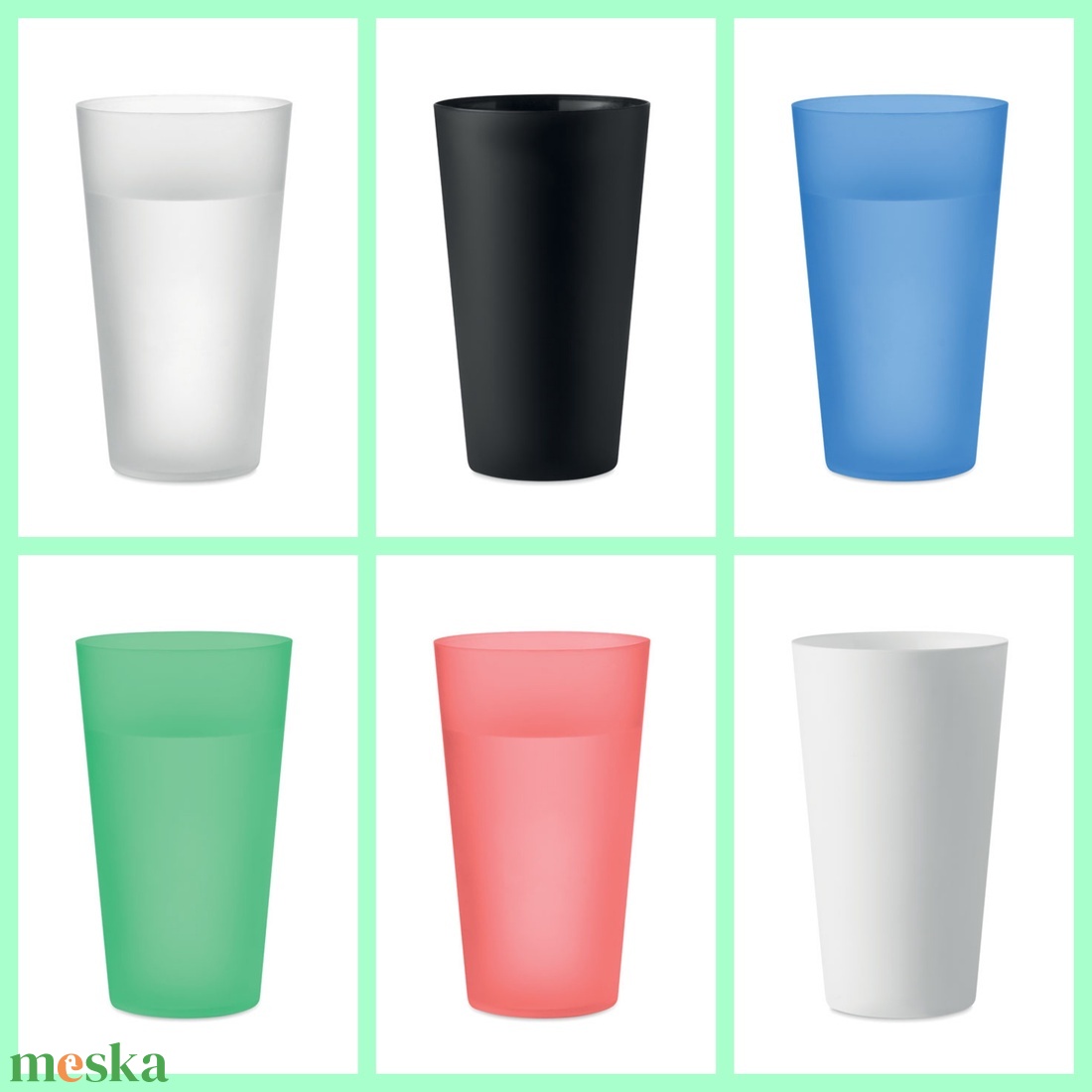 Repohár monogrammal a pár nevével dátummal , köszönőajándék rendezvénypohár - esküvő - emlék & ajándék - köszönőajándék - Meska.hu