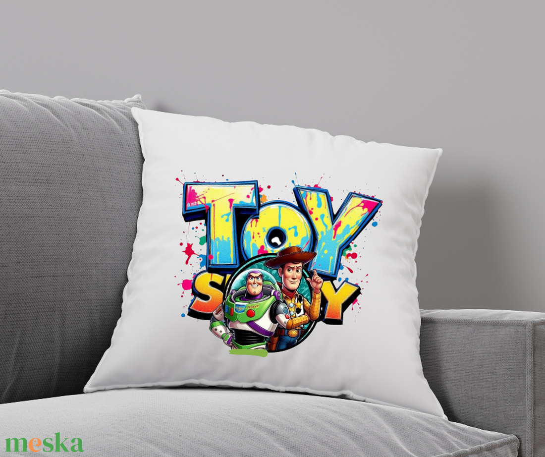 Egyedi párnahuzat vagy párna,saját névvel, felirattal, bármilyen mintával,ajándék minden alkalomra Toy Story  - baba - mama - babaszoba dekoráció - gyerek díszpárna - Meska.hu