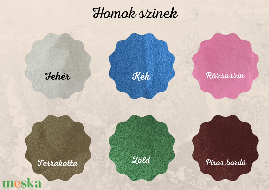 Egyedi szív alakú esküvői homokceremónia szett, homokkal együtt - esküvő - esküvői ceremónia - homokceremónia szettek - Meska.hu