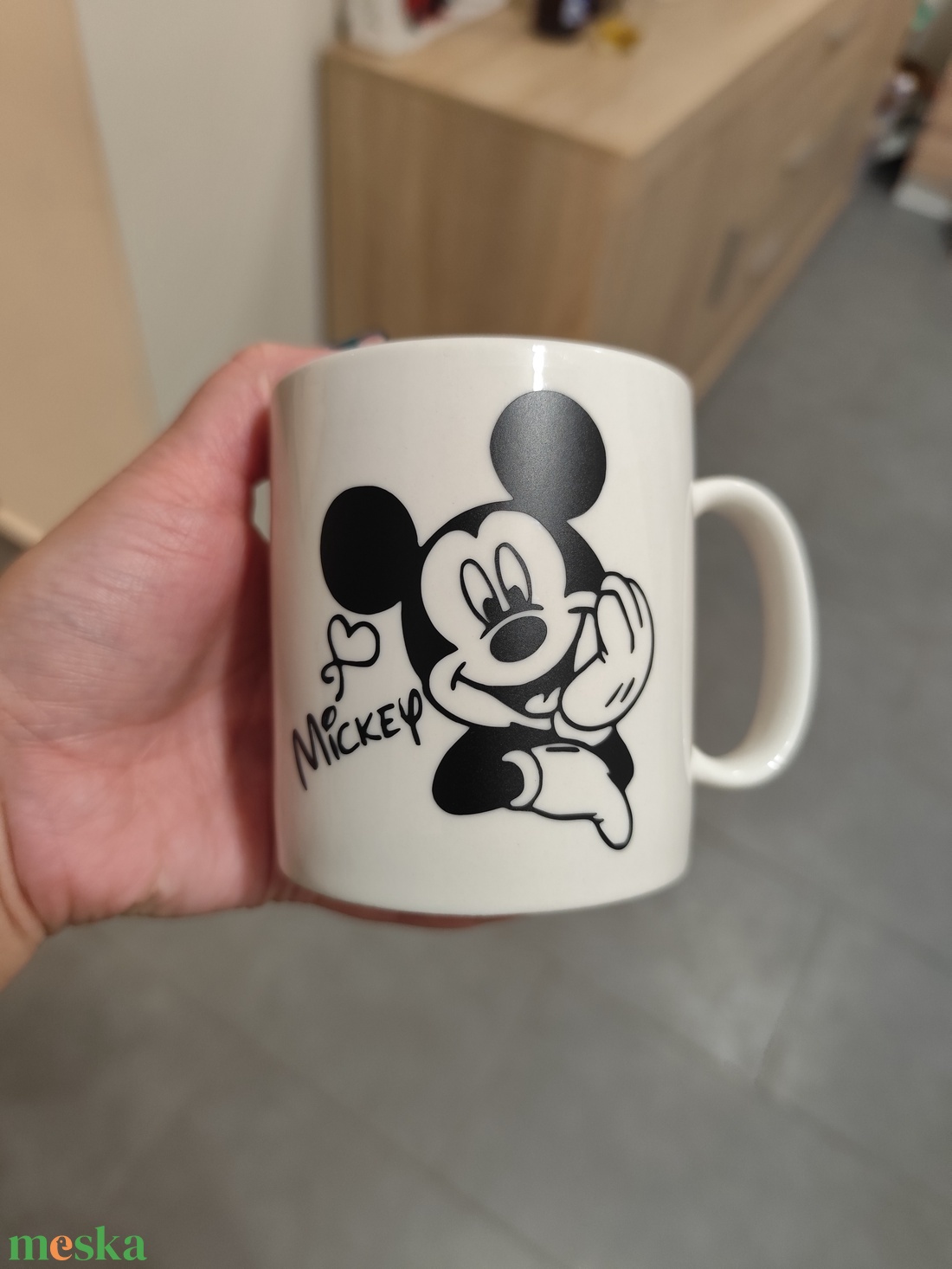 Mickey Mouse bögre  - otthon & életmód - dekoráció - fali és függő dekoráció - felirat - Meska.hu