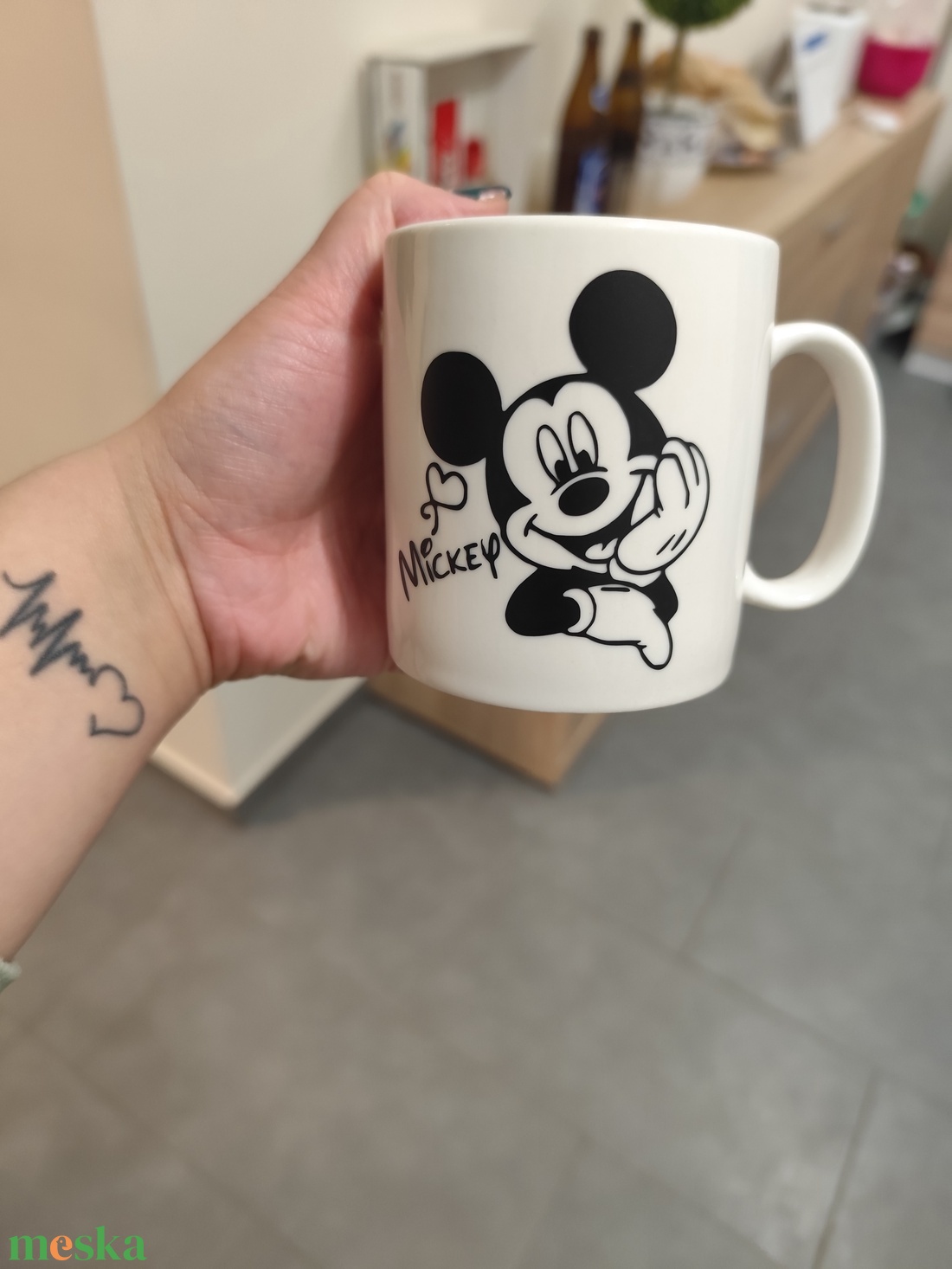 Mickey Mouse bögre  - otthon & életmód - dekoráció - fali és függő dekoráció - felirat - Meska.hu