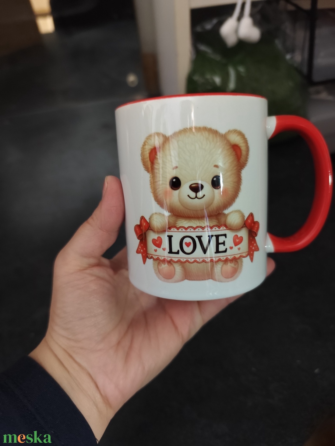 Love macis bögre  - otthon & életmód - konyhafelszerelés, tálalás - tálalás - bögre & csésze - Meska.hu