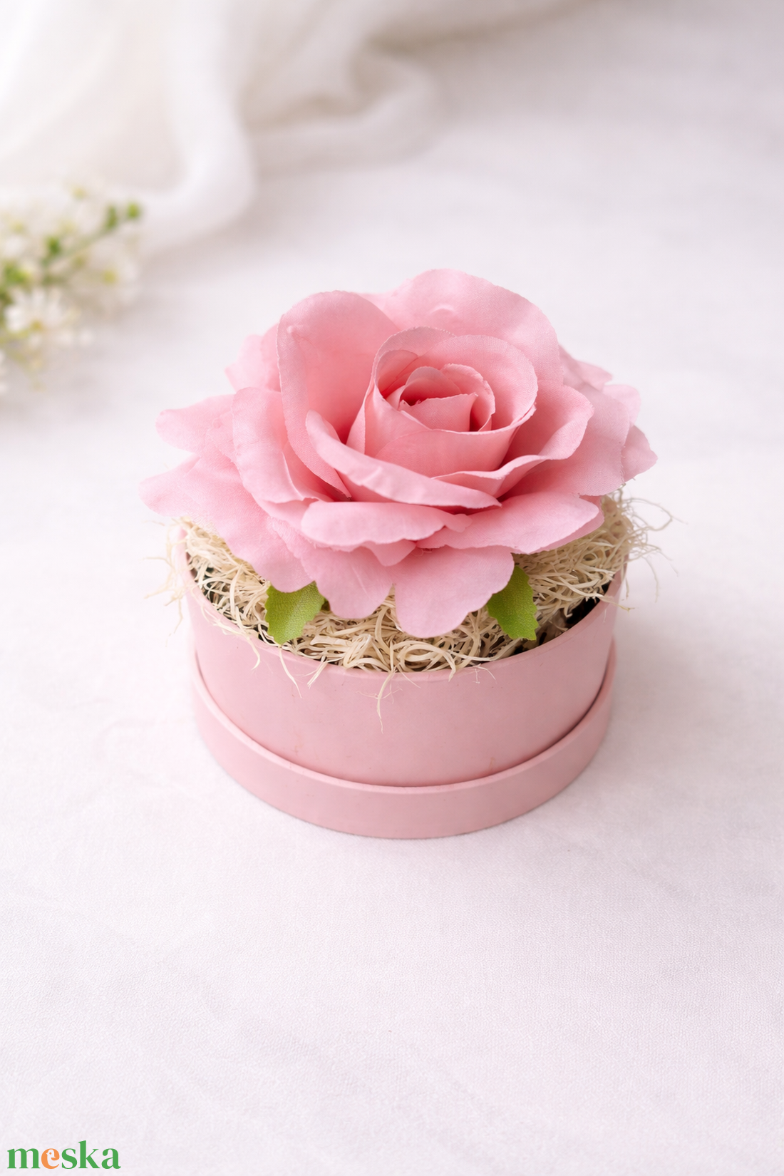 Virág box - otthon & életmód - virágdekoráció - virágok - virágbox - Meska.hu